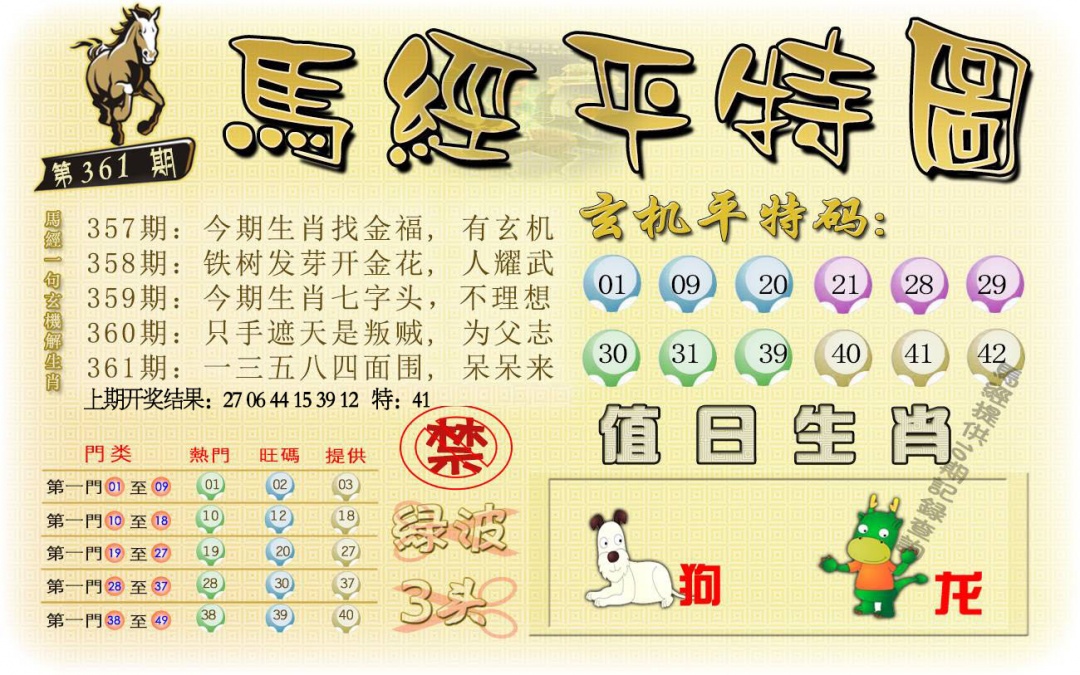 361期马经平特图[图]