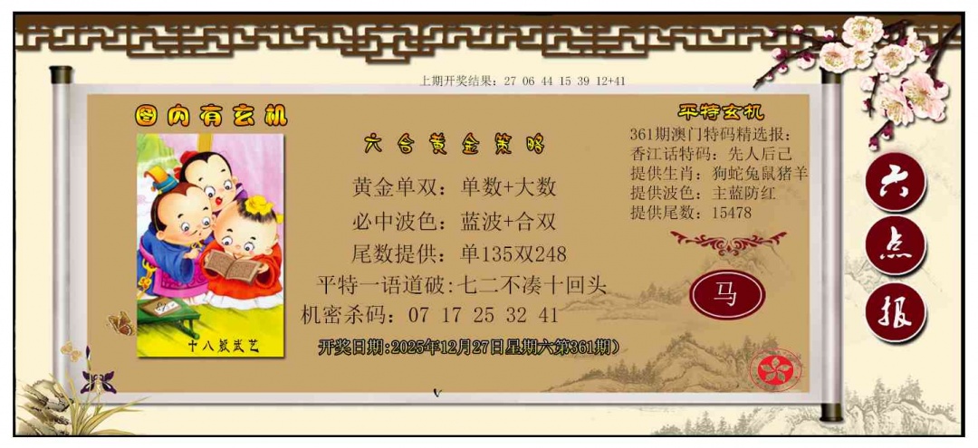 361期黄金策略[图]