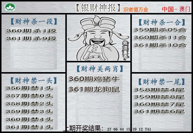 361期银财神[图]
