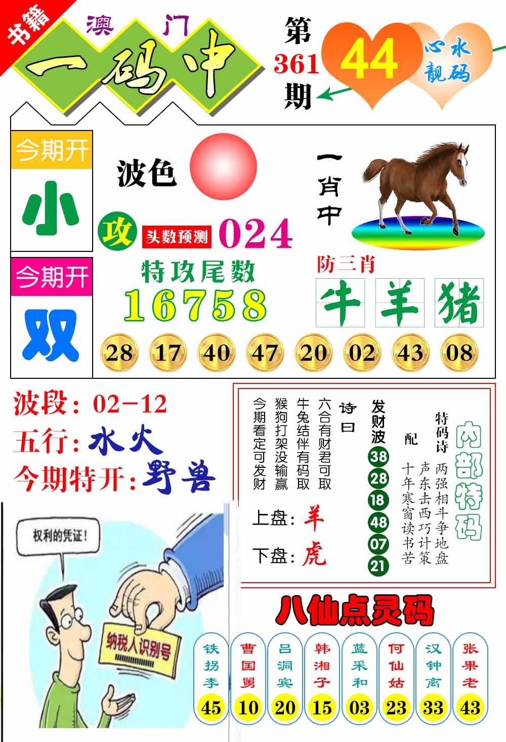 361期澳门发财波[图]