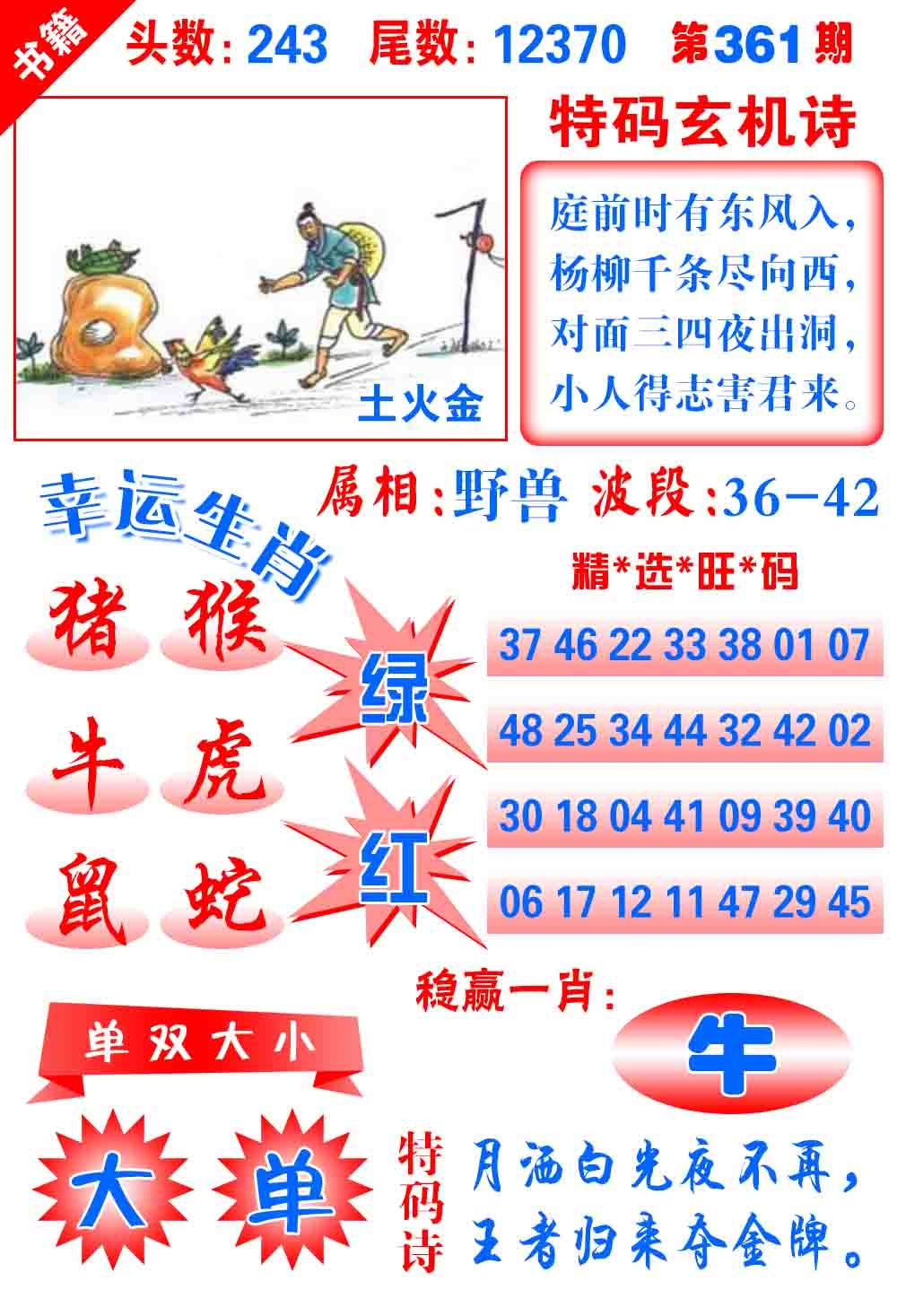 361期澳门铜宝典[图]