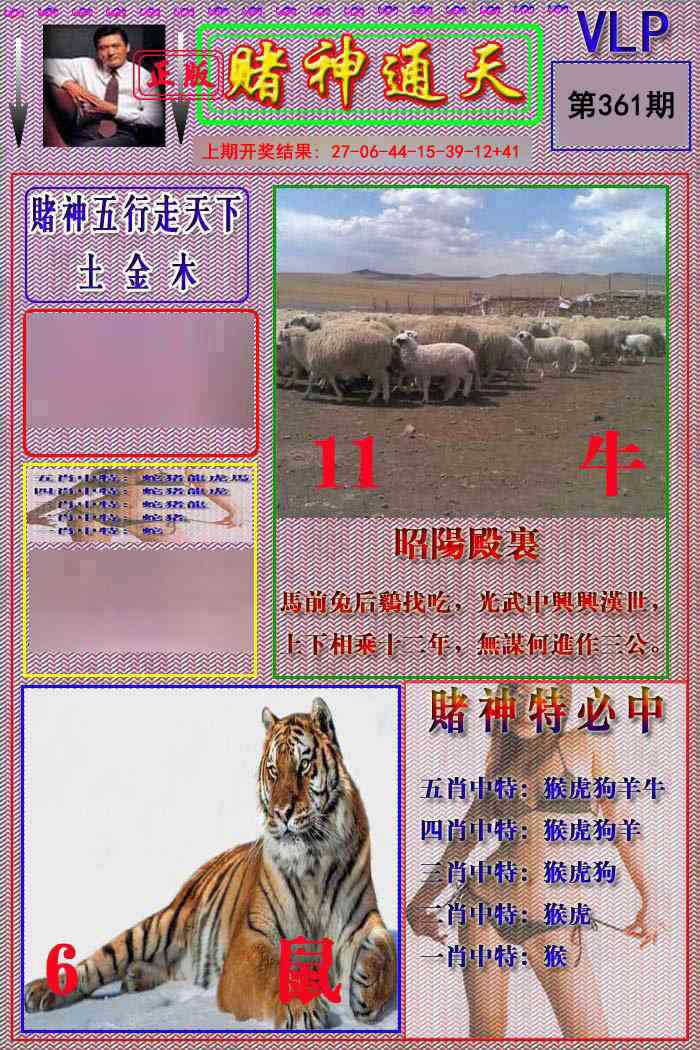 361期赌神通天报[图]