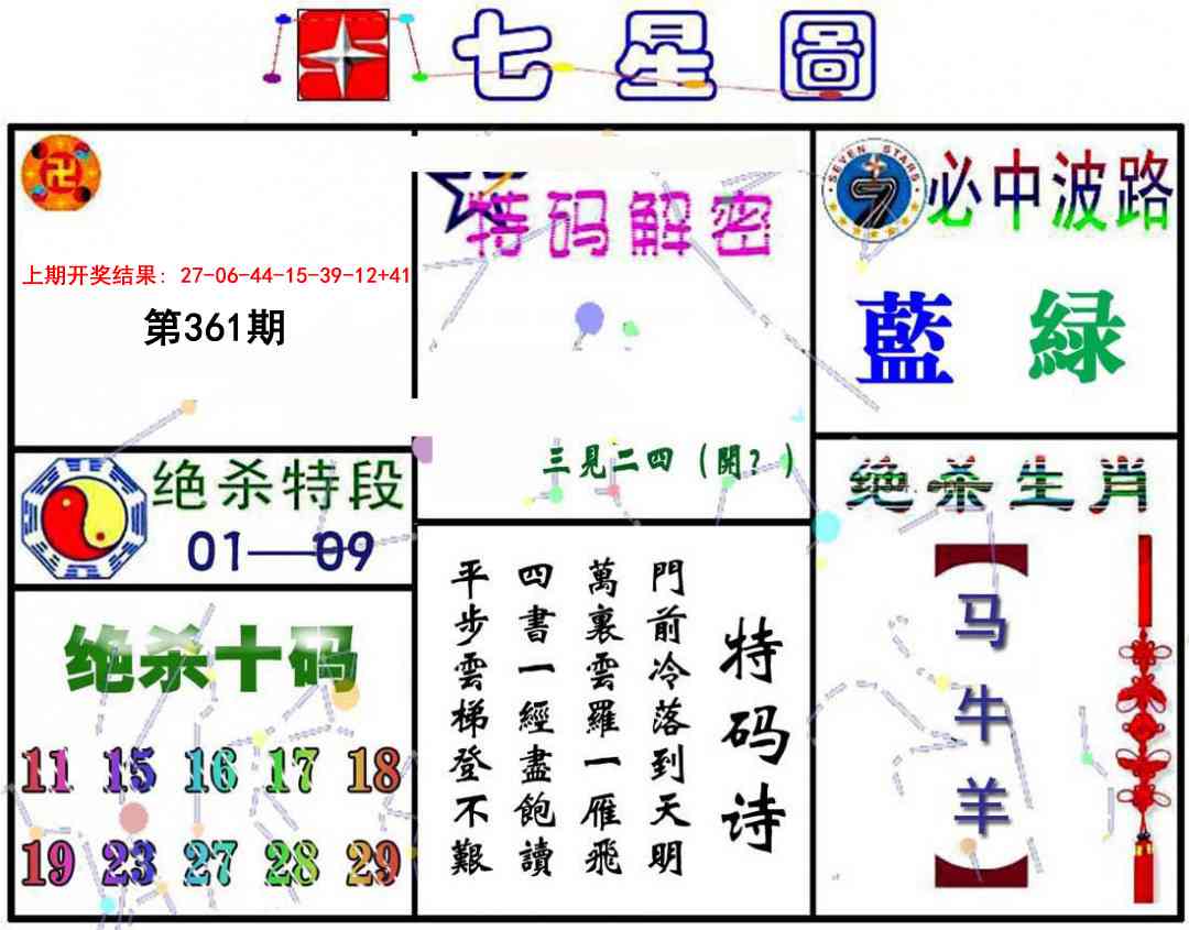 361期七星图A[图]