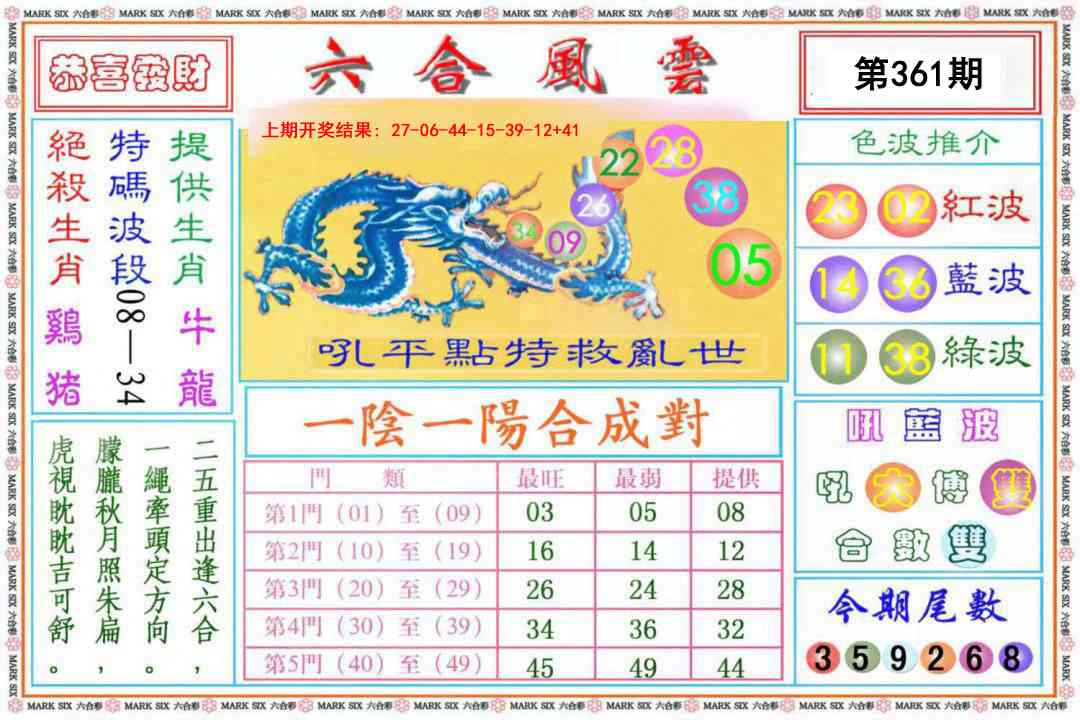 361期六合风云《另版》[图]